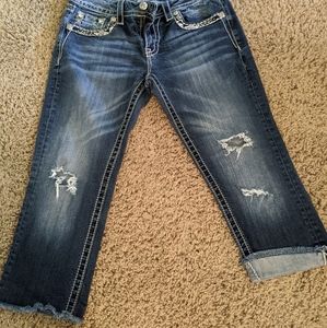 Miss me signature cropped capris